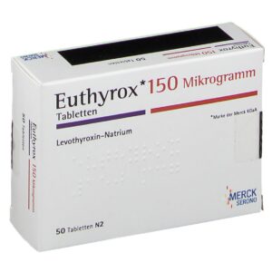 Euthyrox Levothyroxine product photo