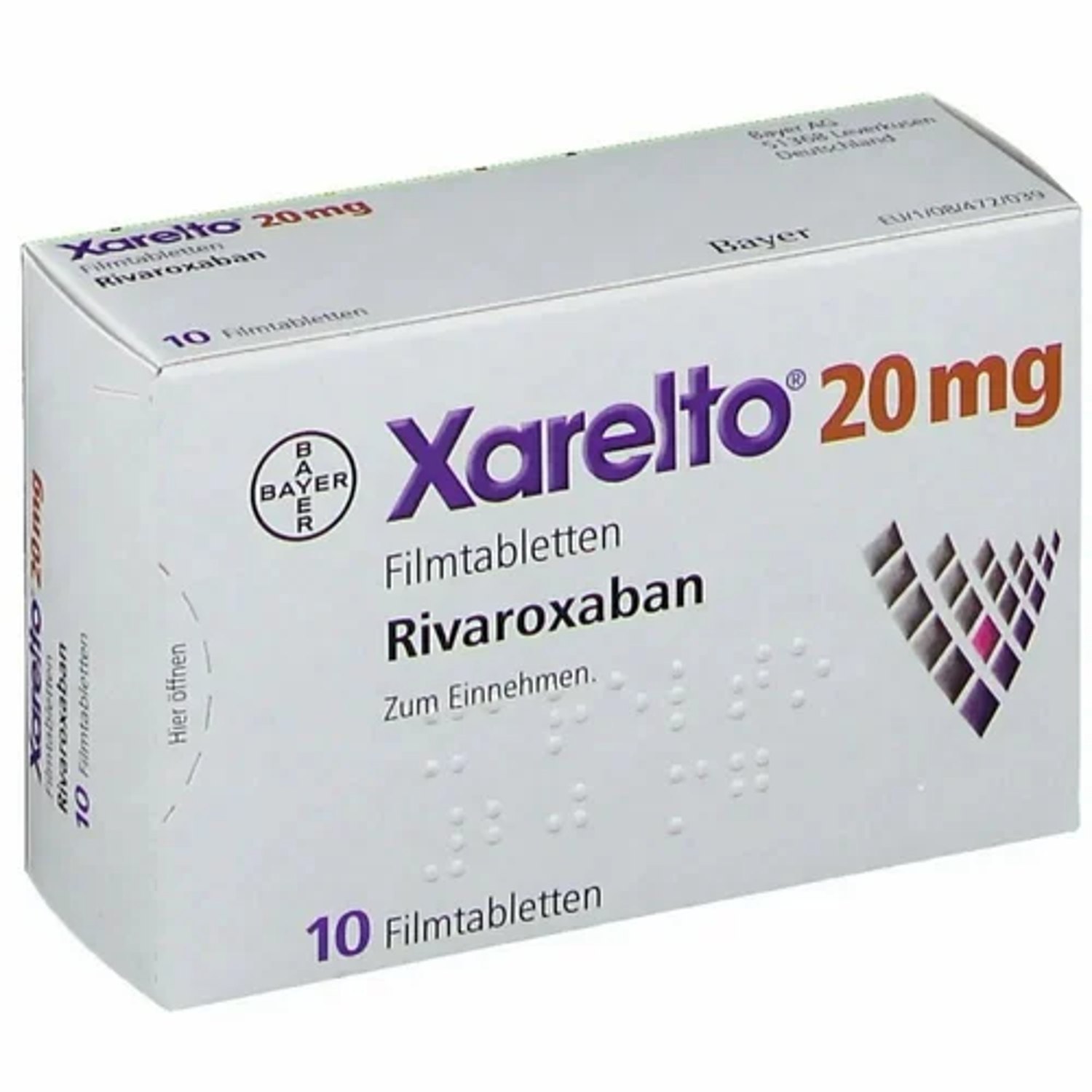 Xarelto Rivaroxaban Xarelto Rivaroxaban product photo