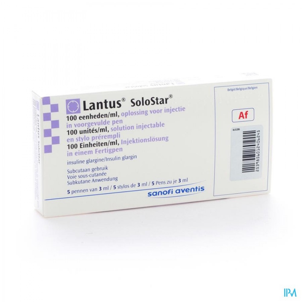 Lantus Insuline Lantus Insuline product photo