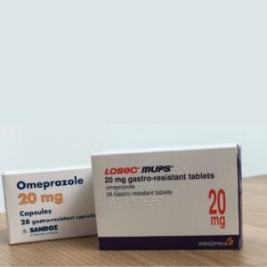 Omeprazole product photo